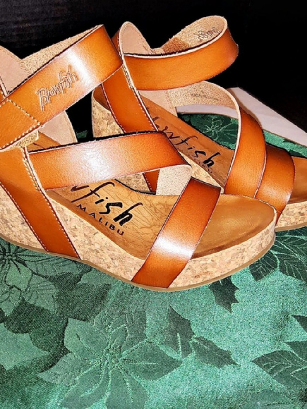 Blowfish Malibu Aurora Wedge Sandal Brown